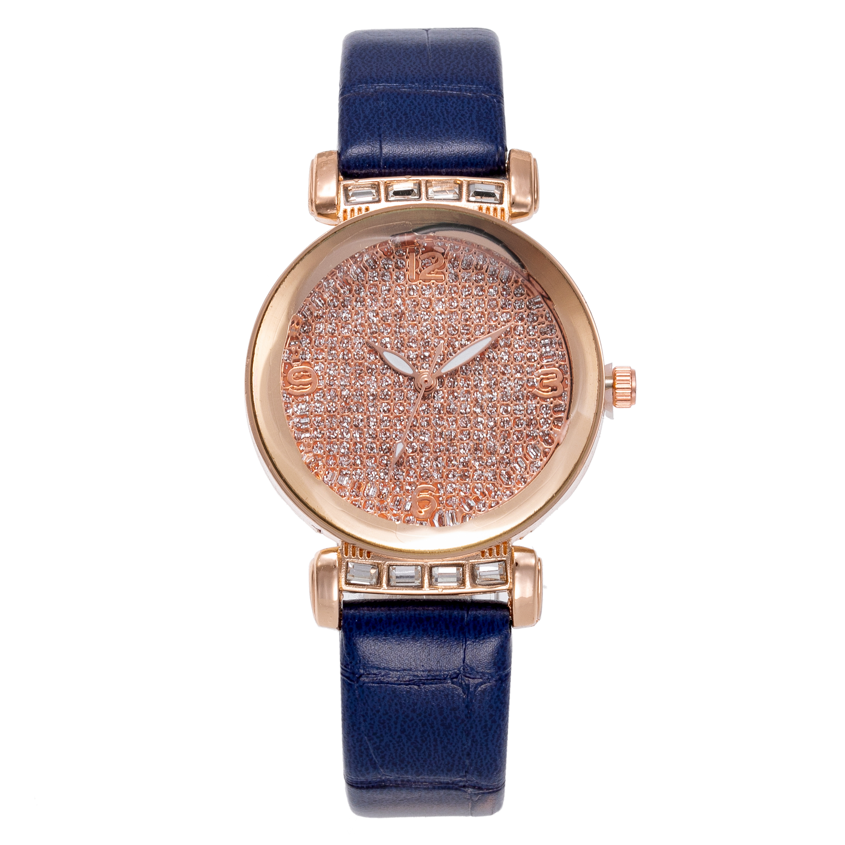Nueva mujer gypsophila con diamantes brazalete piel correa estudiante reloj tendencia personalidad 18820/70 detail image 6