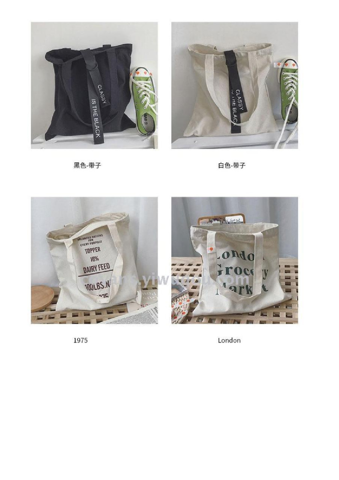 帆布包女单肩简约百搭日系斜挎包帆布袋学生包包详情图6