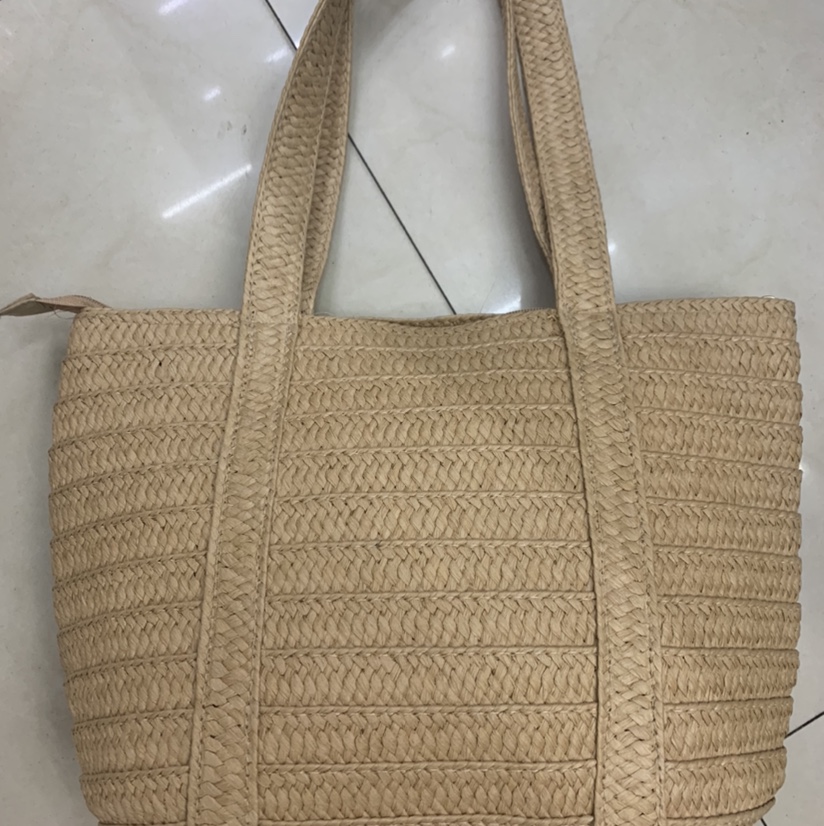 纸编工艺草编包
