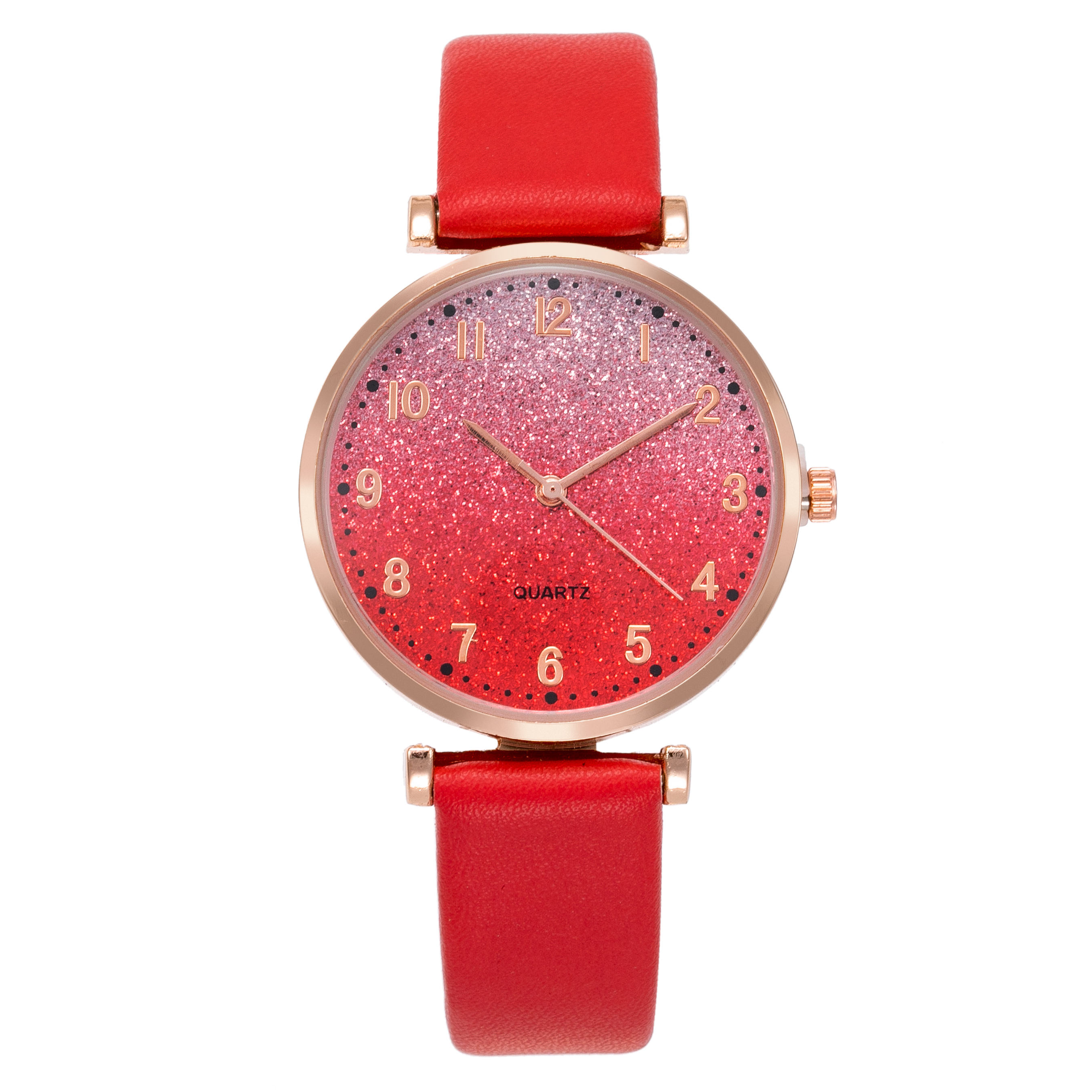 Nueva mujer gypsophila con diamantes brazalete piel correa reloj estudiante tendencia personalidad moda clásico reloj minimalista 18820/71 detail image 4