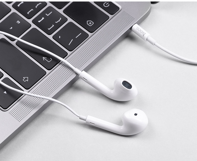 浩酷 M55 忆音线控带麦耳机适用苹果6入耳式耳机K歌手机耳塞通用详情图5