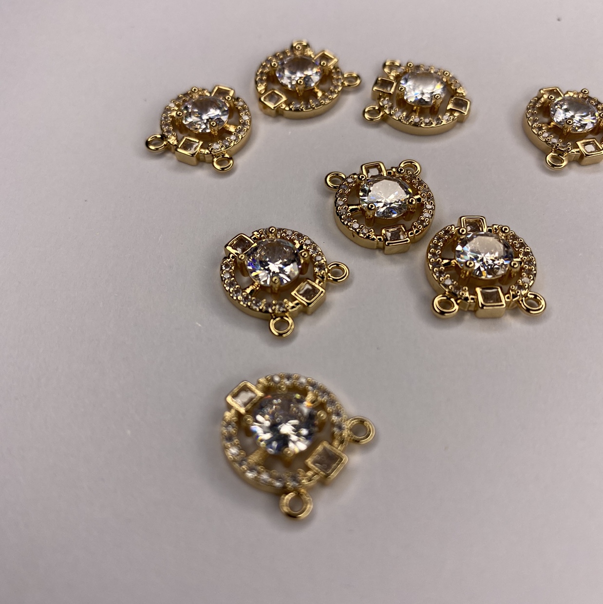 Copper inlay zircon