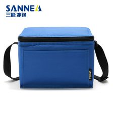 SANNE新款纯色便当包手提餐包午餐袋饭盒袋野餐包防水保温冰包