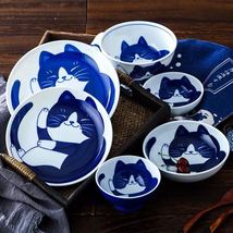 日本进口陶瓷蓝猫咪系列