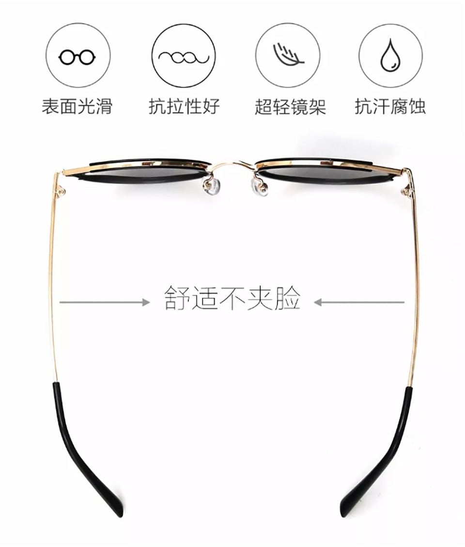 薇尚秦岚同款偏光镜时尚优雅款详情图3