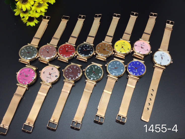 Fashion women's watch 1455-4 mesh strap women's watch