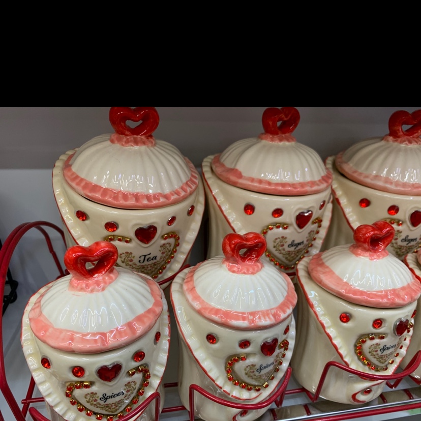 7件套陶瓷调味罐产品图