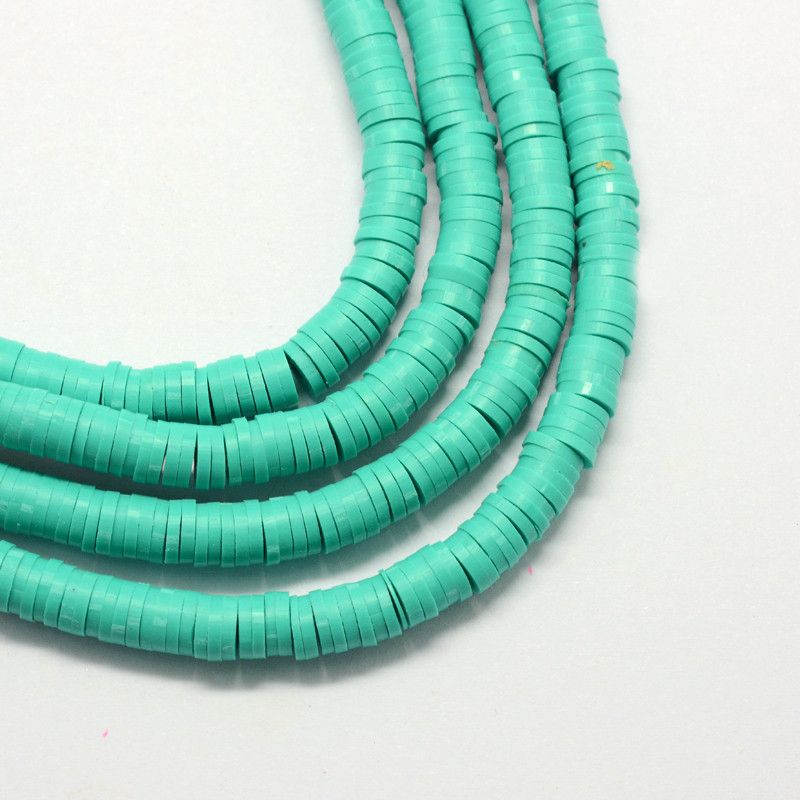 4*1mm suave terracota adornos accesorios particiones collar pulsera accesorios cuentas puede ser personalizado color, largo 45cm Specification image