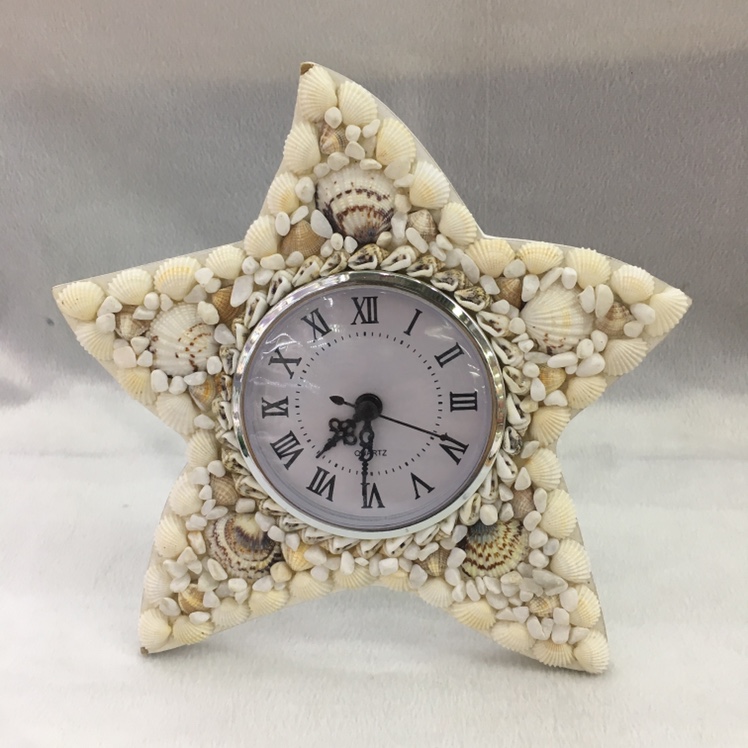 Natural shell clock beach Marine Memorial Crafts thumbnail