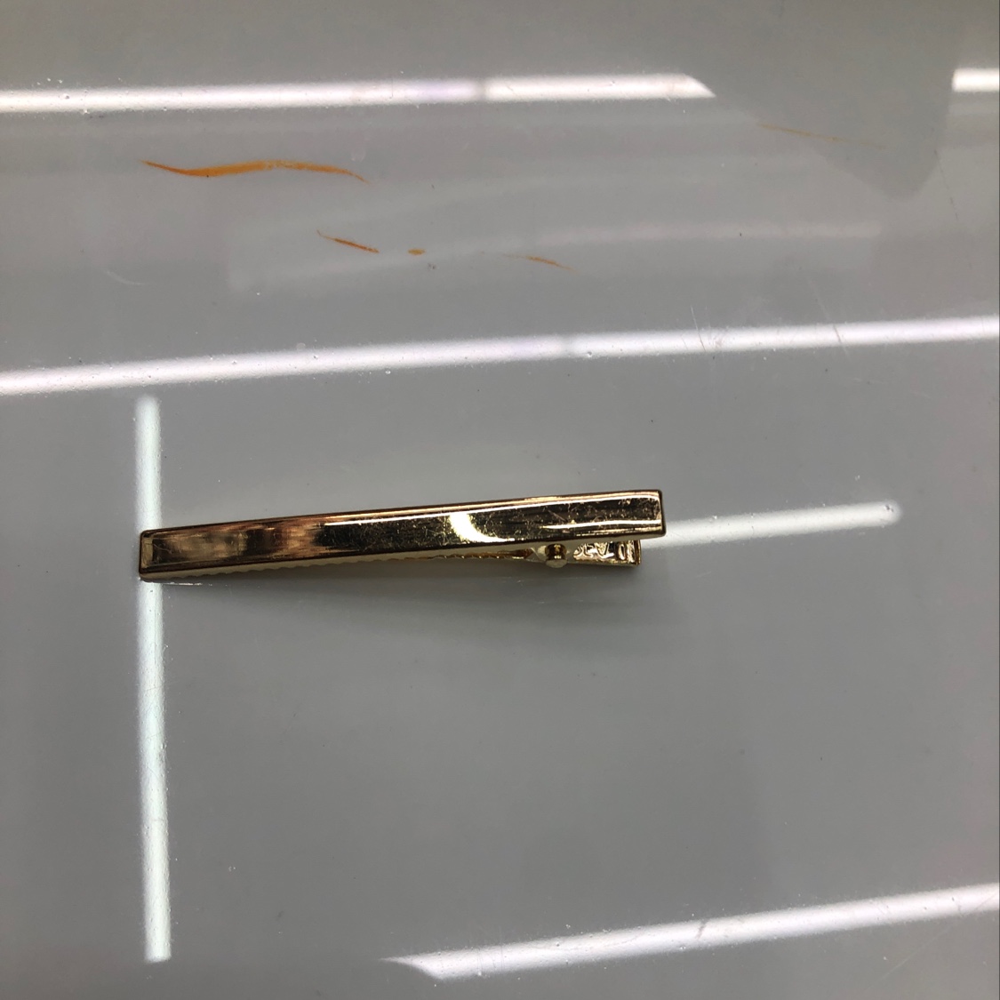 Xiao Gao Hair Accessory 6 Small square clip KC gold alloy hair accessory details Picture