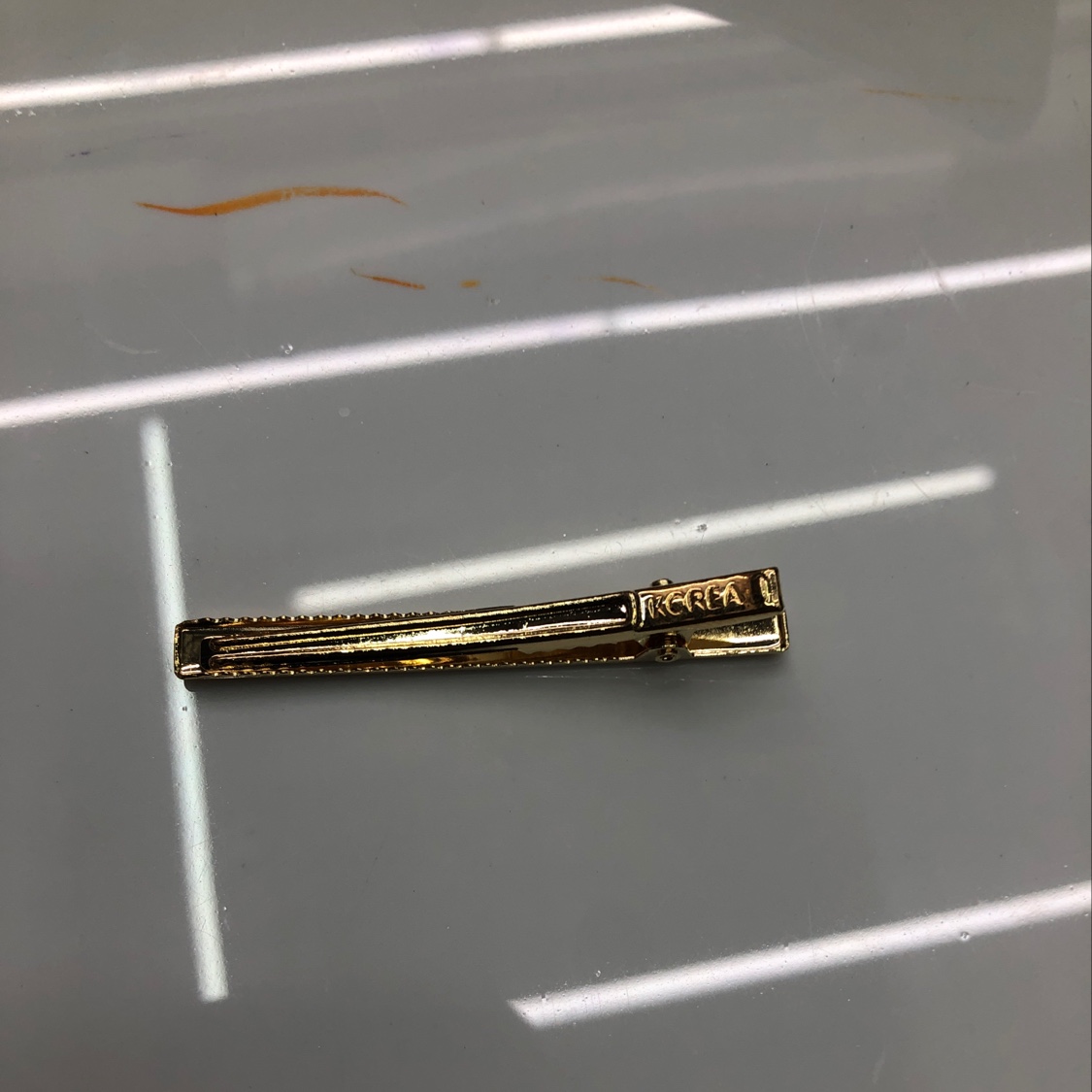 Xiao Gao Hair Accessory 6 Small square clip KC gold alloy hair accessory