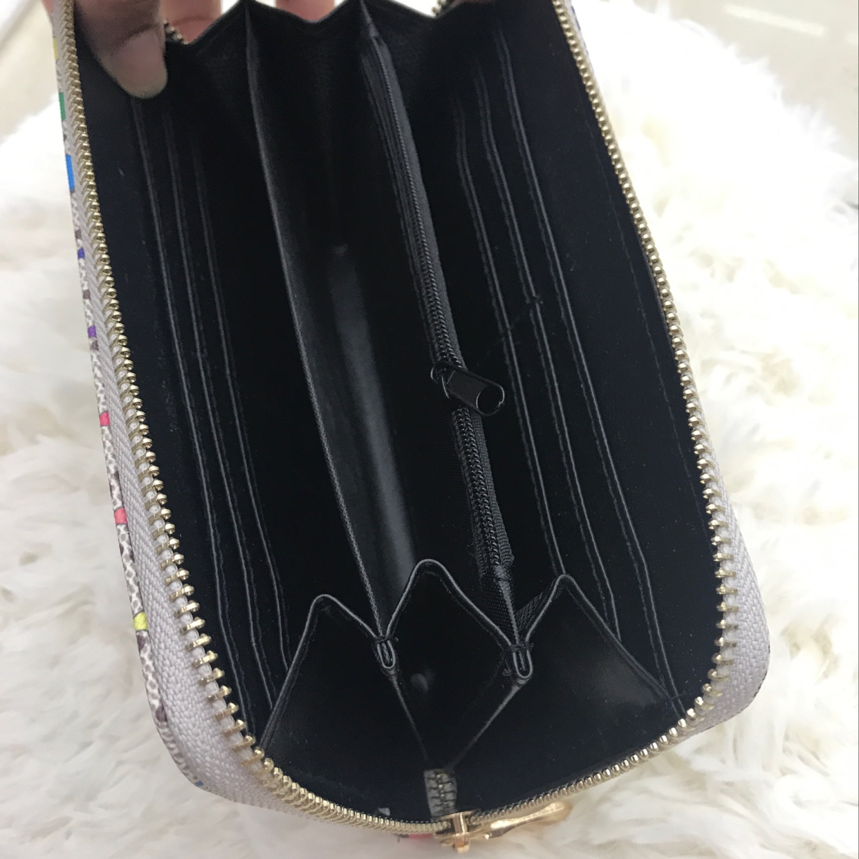 Single Pull Wallet Specification drawing