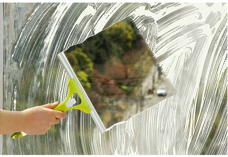 多功能双面喷水玻璃刮擦窗玻璃擦清洁工具擦玻璃神器卫生间地刮详情图6