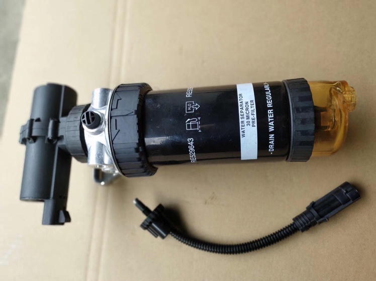 JOHN DEERE Deer Engineering Machinery Fuel filter assembly Oil water separator assembly RE529643