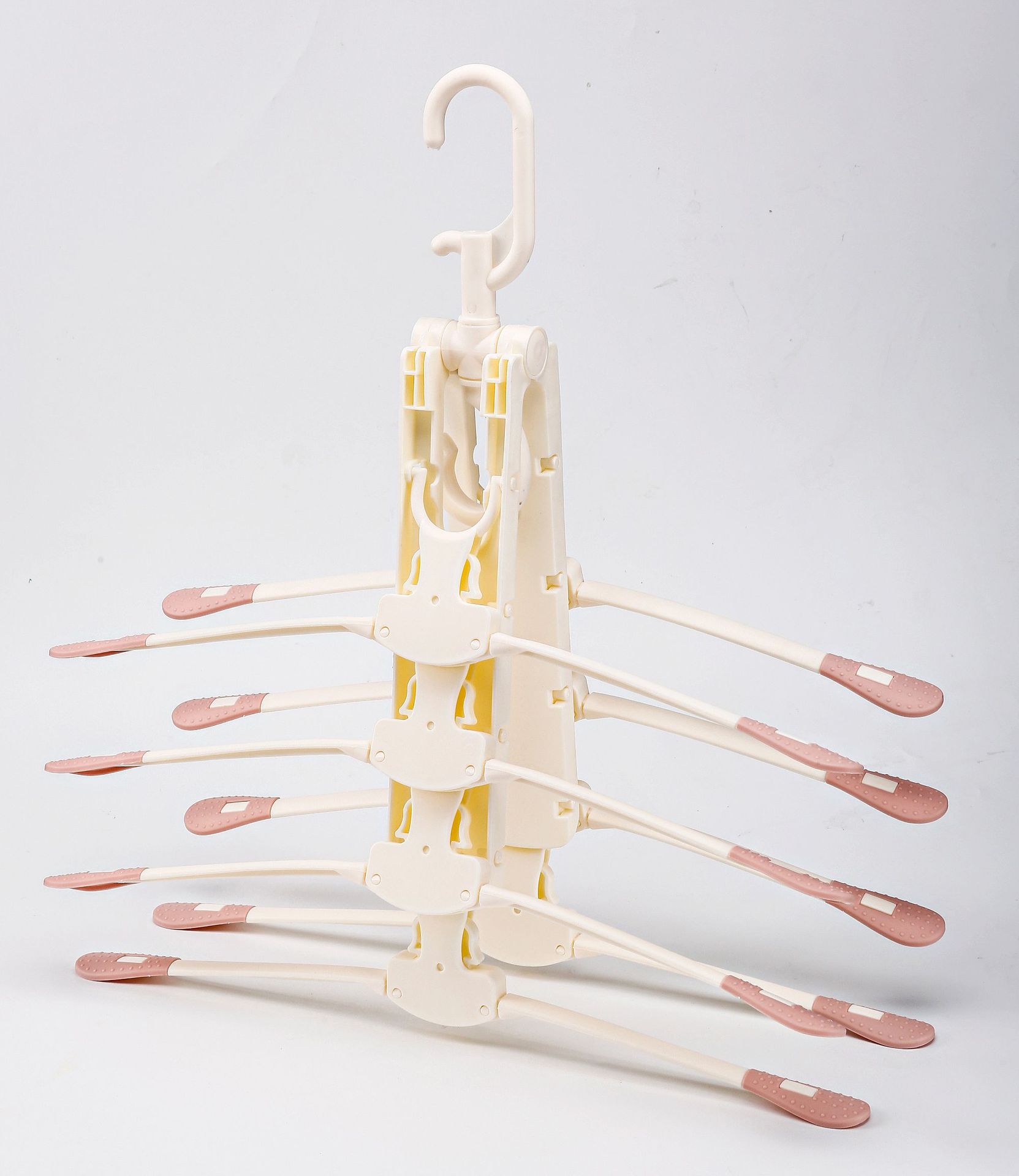 Multi-functional clothes hanger storage wonder, clothes rack, hanging clothes hanger, home clothes drying rack, magic clothes hanger, multi-layer folding 008 Item Picture