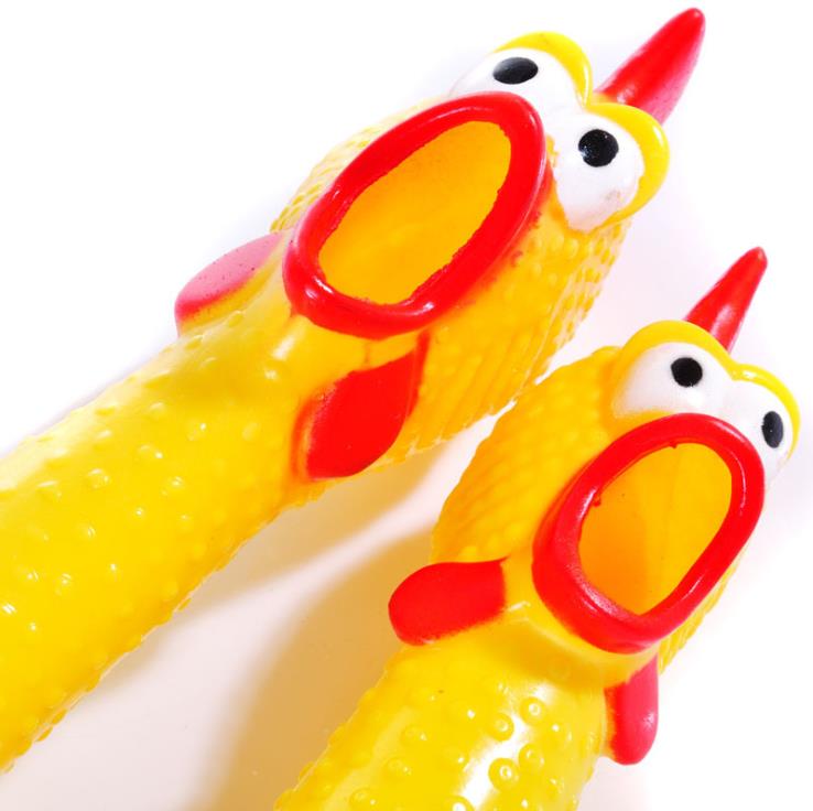 Factory direct sales pet toys Weird squeal chicken squeal chicken dog cat fighter toy large pet supplies Application Scenario