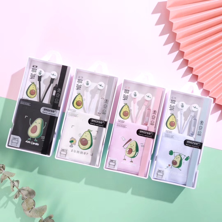 卡通时尚耳机，音质强！接听方便！效果不错！产品图