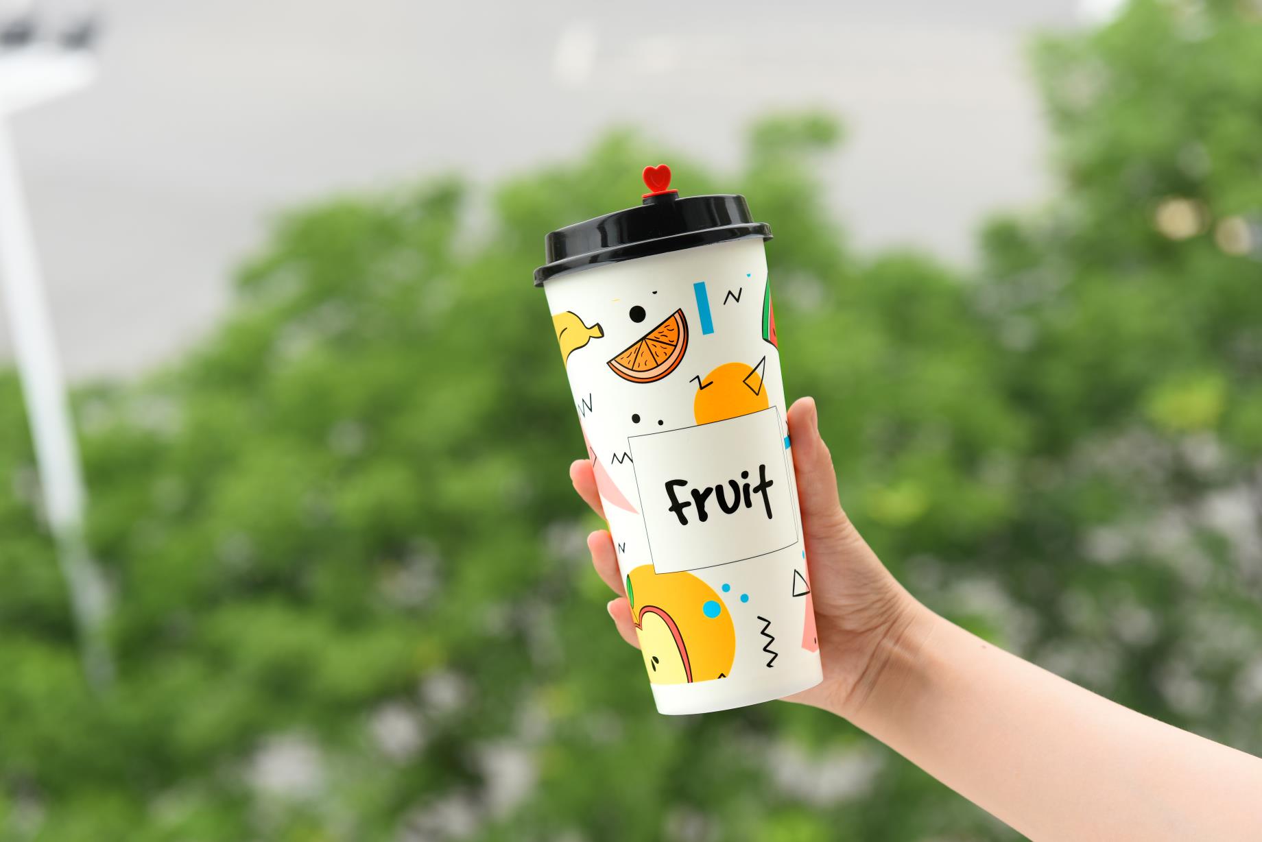 Yiwu Selection Morning stationery creative juice color mark marking highlight hand ledger students neutral pen cup packing