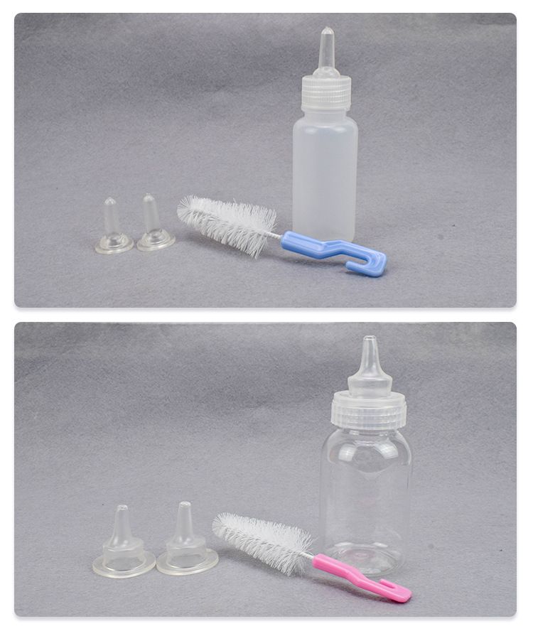 Cat products Baby cat pet bottle Multi-pacifier replaceable pet feeder Baby pet feeder undefined