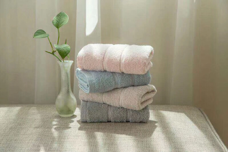 Yiwu's "Yizhixiu" towel is a simple and elegant pure cotton face towel. 0402 detail image 3
