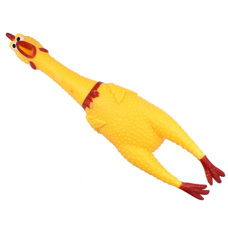 Factory direct sales pet toys Weird squeal chicken squeal chicken dog cat fighter toy large pet supplies Item Picture