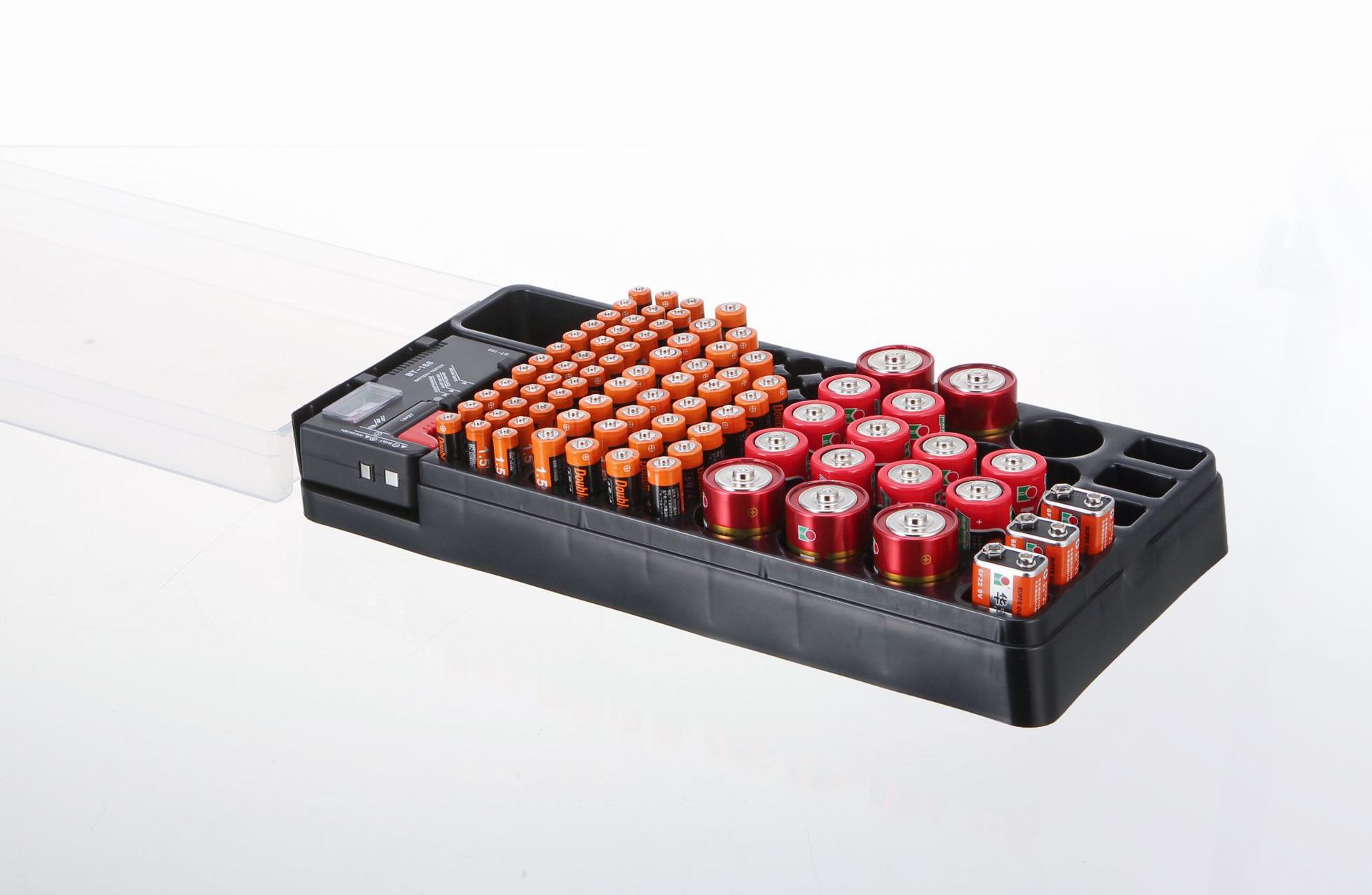 New product of battery storage box, battery tester and capacity tester, item number 099 Application Scenario