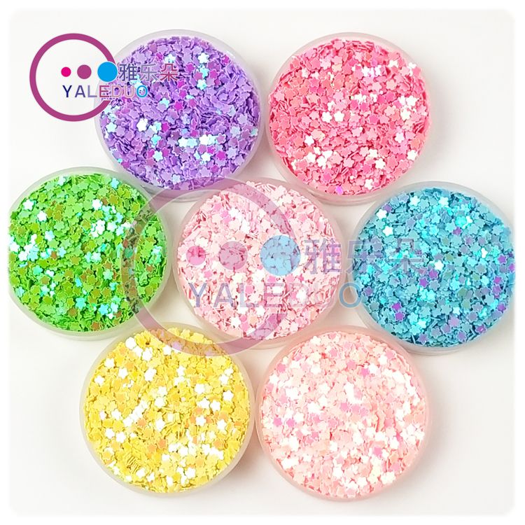 亮片/滴胶/珠片白底实物图