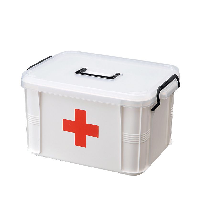 Plastic medicine box, family extra-large storage box, household storage medicine box 036 Application Scenario