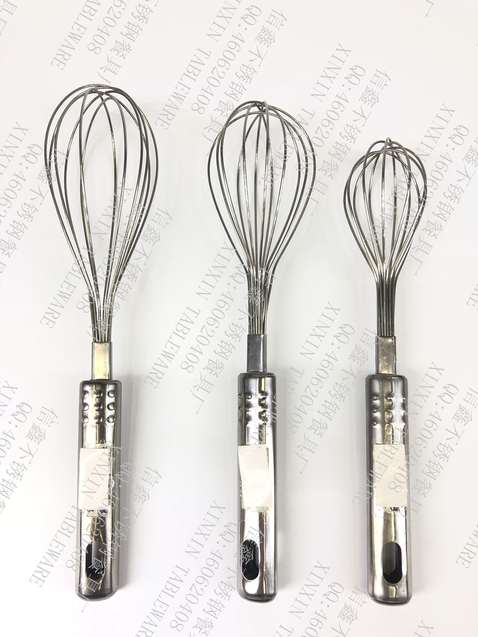 Stainless steel cutlery kitchenware Hotel supplies - nine beaded whisk