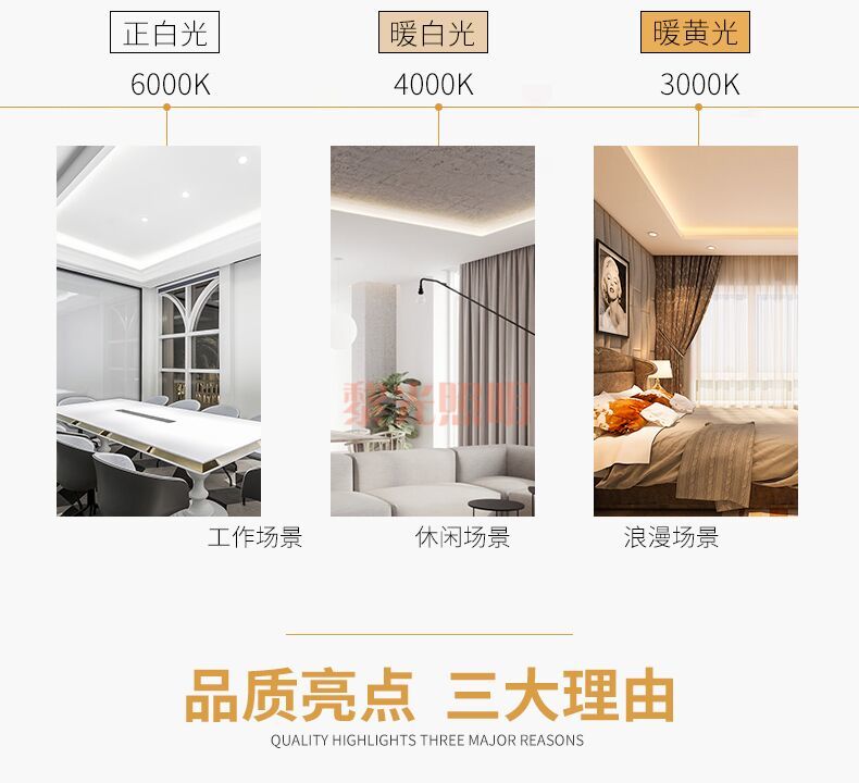 LED高亮低压灯带12v贴片背胶软灯带展柜照明铝材灯槽24v冰蓝超密详情图2