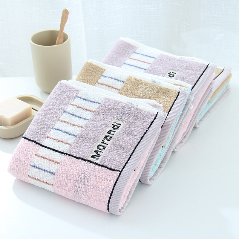 Yiwu quality towel brand: Absorbent towels, towel gift sets, 1101 jacquard fashionable towels detail image 3
