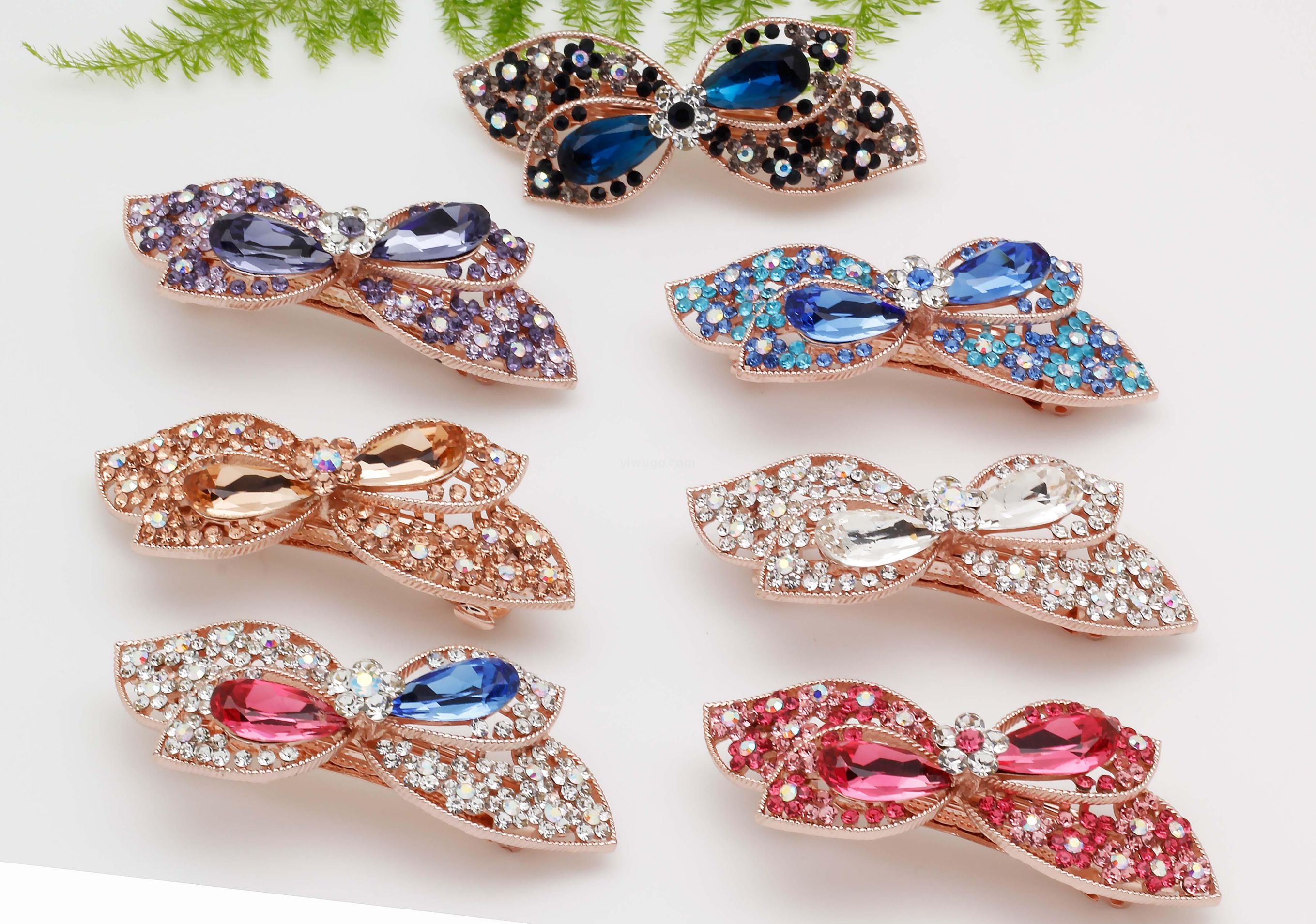 Yiwu Selection South Korea hair ornaments ladies coils hair clip elegant hair clip