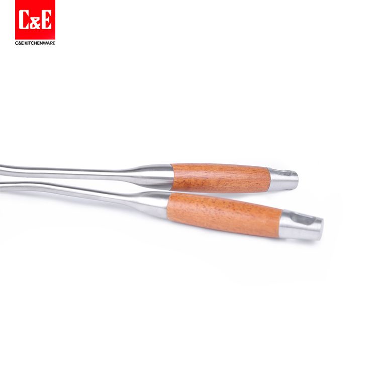 勺铲套装/不锈钢/花梨木产品图