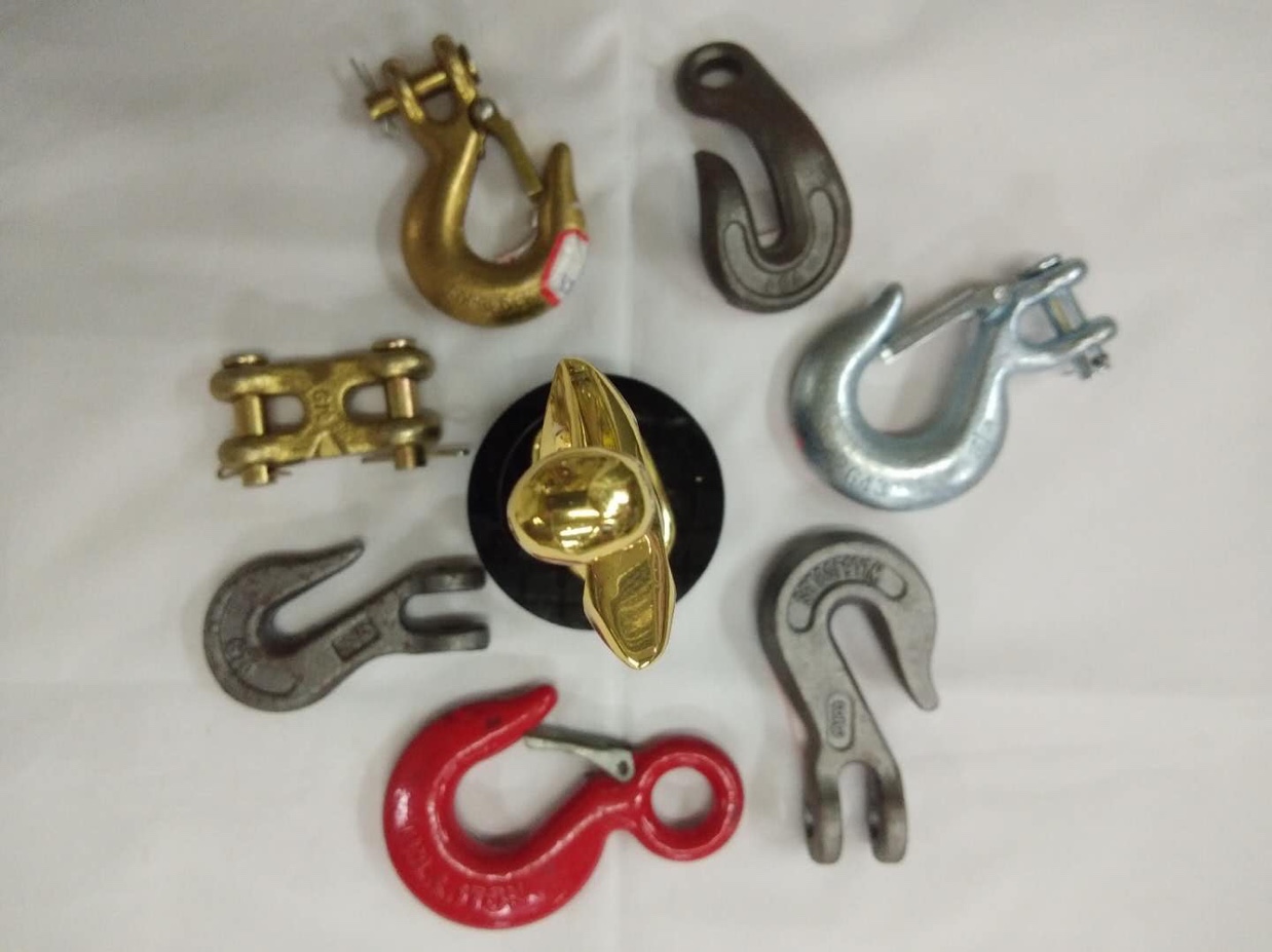 3/8羊角抓钩G70白底实物图