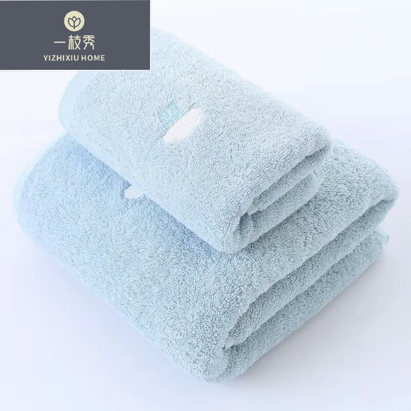 Yiwu's premium product, Yizhixiu Towel, Crystal Love, pure cotton, personalized weather, popular absorbent and simple face towel 5157 detail image 2