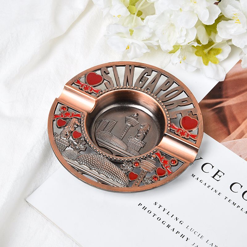 新加坡锌合金烟灰缸