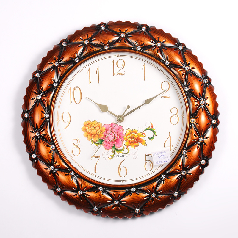 New creative and fashionable clocks and wall clocks from Yiwu, European and American wall clocks, living room and bedroom wall clocks, silent wall clocks detail image 3