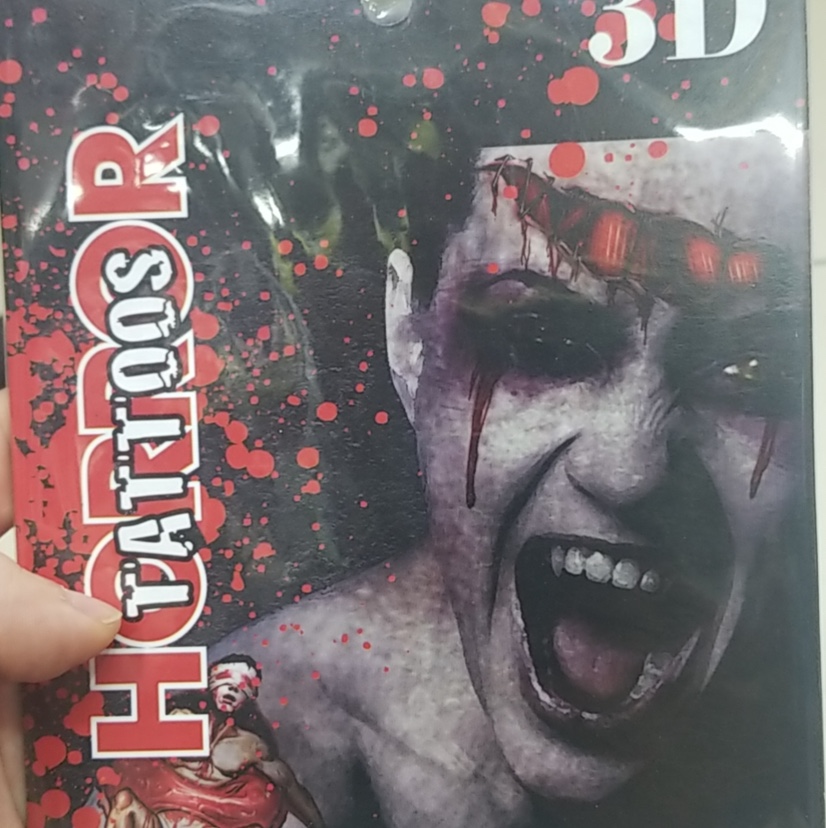 Halloween 3D tattoo sticker undefined