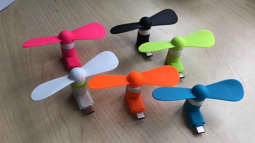 Tpc mobile phone fans, Huawei mobile phone fans, mobile phone mini fans details Picture