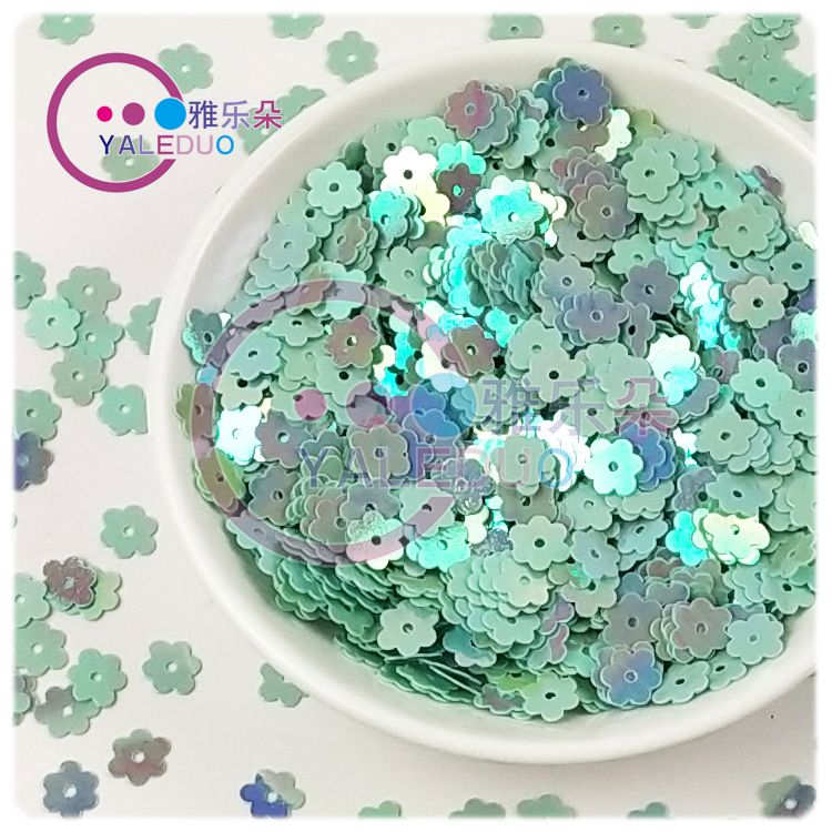 6mm tooth wheel sequins, sequins, diy jewelry materials, earrings, shoes, hats, clothing, nail art, phone cases, Christmas accessories Specification image