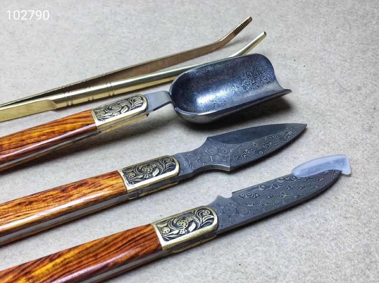 佛珠/小叶紫檀佛珠/菩提/穆斯林念珠天然原石/椭圆米珠白底实物图