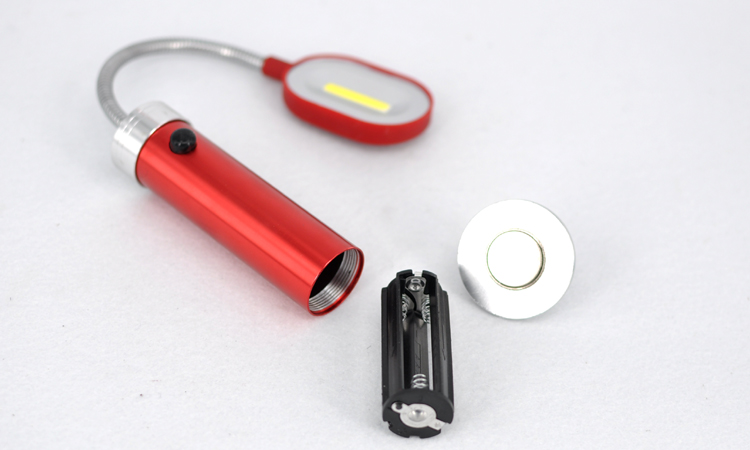 Bbq Light With Strong Magnet Cob Hose Working Light Inspection Light Tool Light Strong Bending Flashlight Small Table Lamp undefined