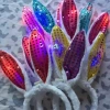 A 3-piece set with rabbit ears, headbands, bow ties and tails with lights Specification image