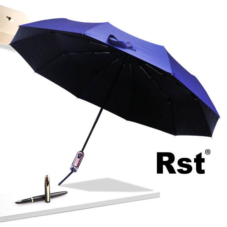 Yiwu Selection Z306 high - grade umbrellas full automatic umbrellas high-density umbrellas umbrellamen wholesale business umbrella