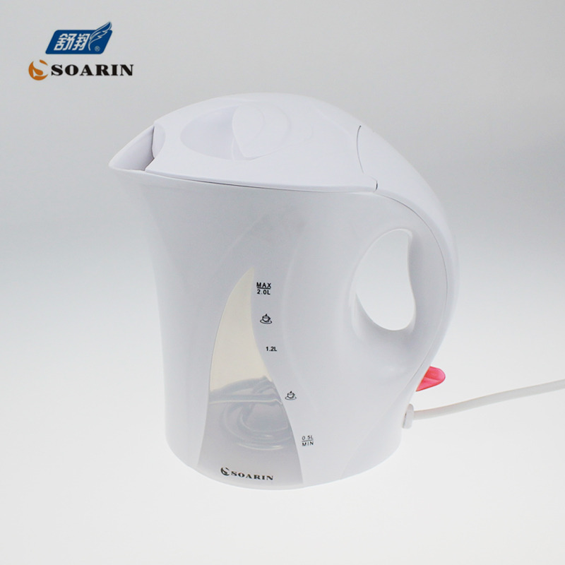 SR-2011D electric kettle without a base for export in English, household kettle with wire connection, kettle and teapot detail image 1