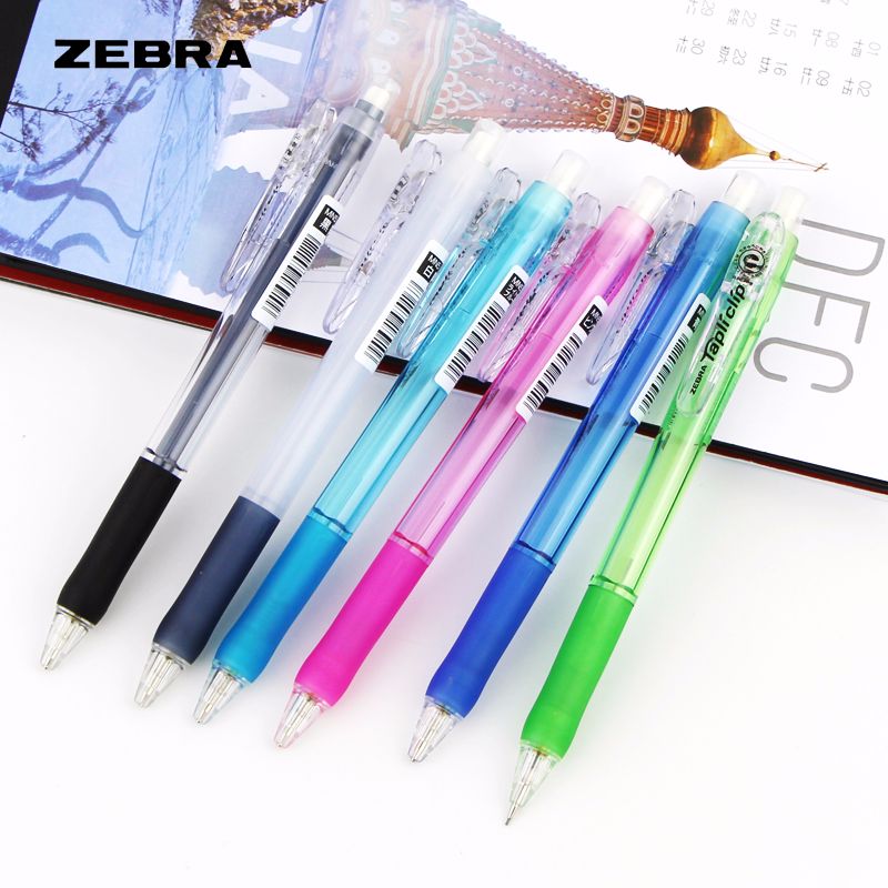 ZEBRA Zebra Colored Mechanical Pencil Writing Activity Pen 0.5 Transparent for primary school children MN5