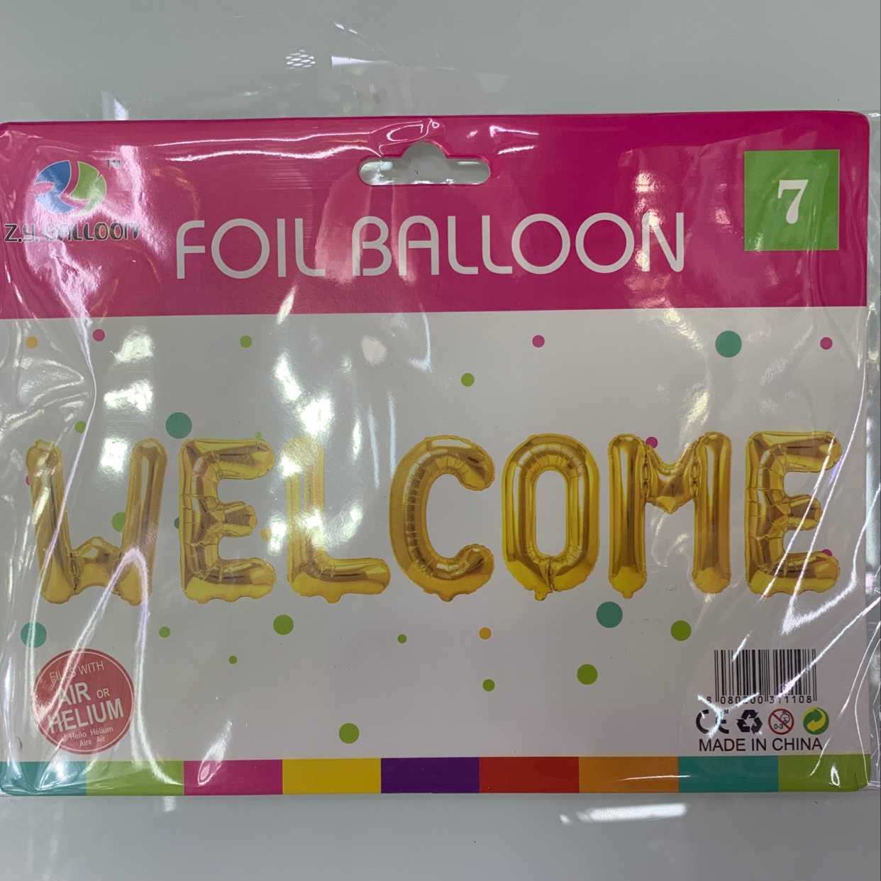 Welcome to the aluminum balloon party decor thumbnail