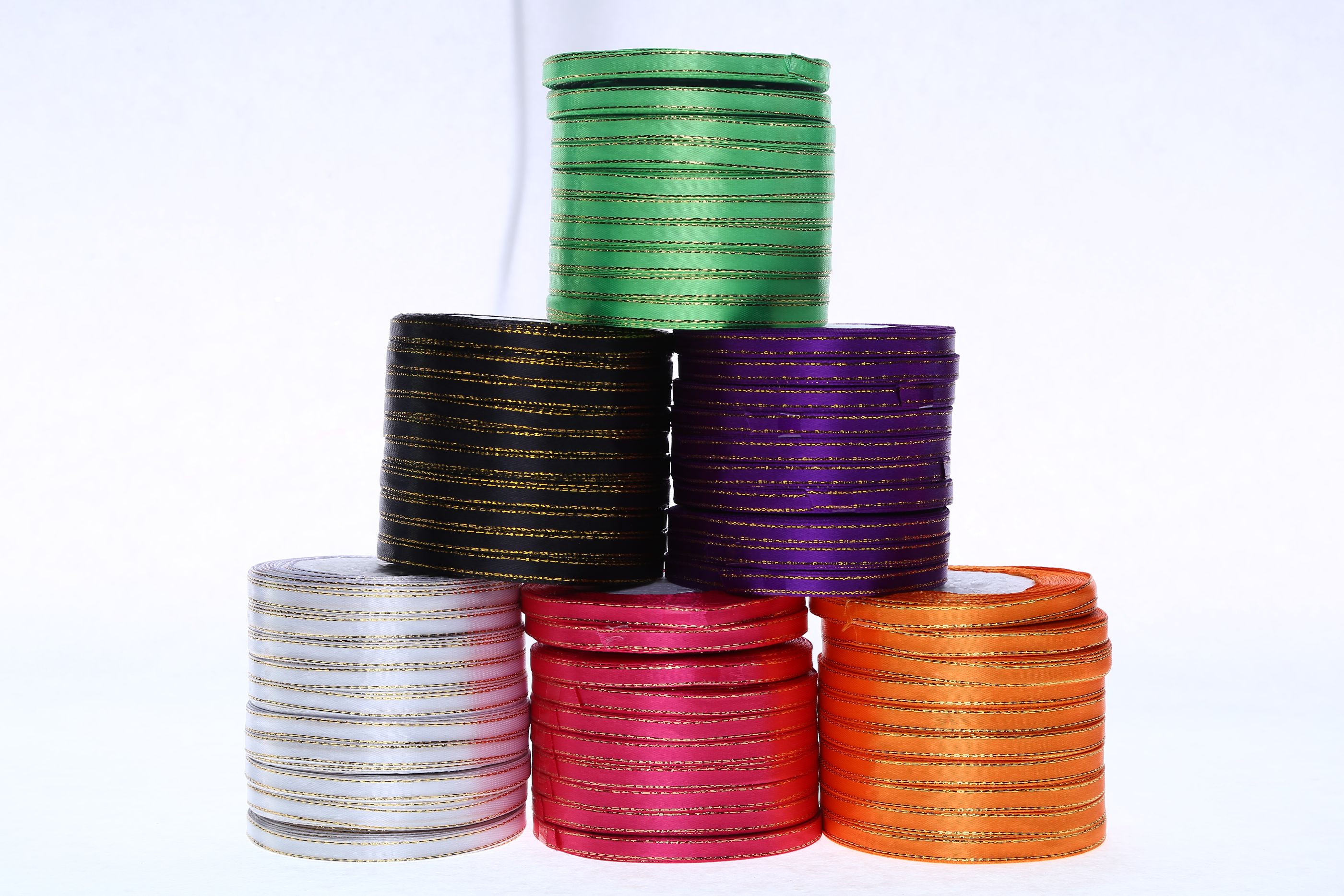 Double Gold Ribbon Pure Handmade Headwear Hairpin Manufacturers Direct Sales Item Picture
