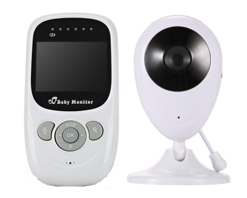 新款4.3寸无线宝宝看护器，baby monitor，双向对讲温度显示详情图1