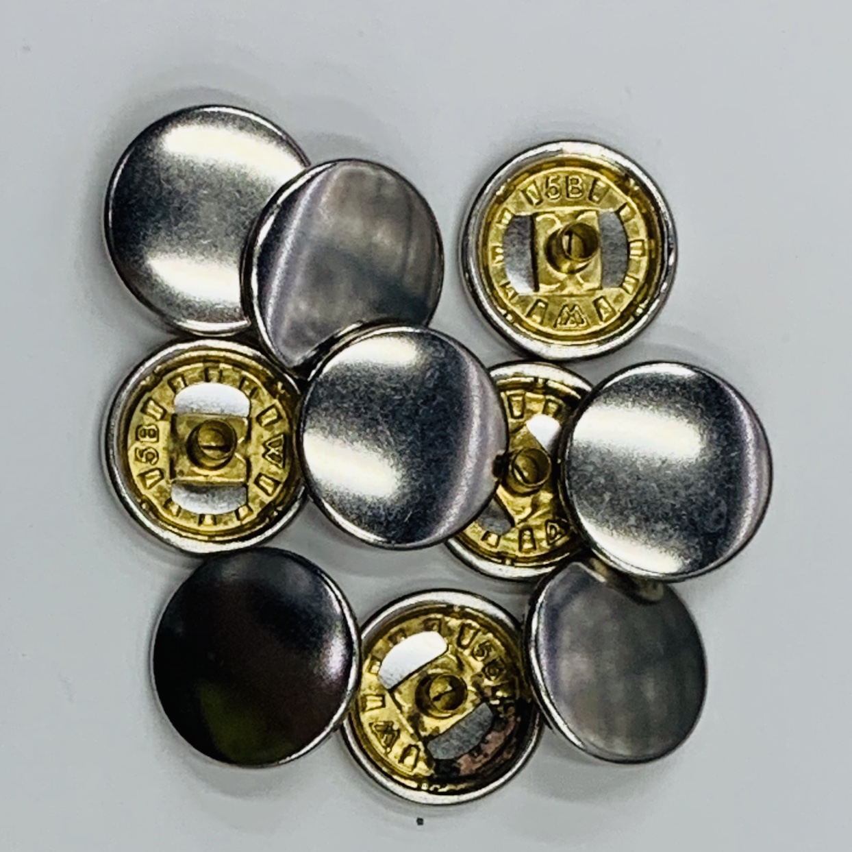 15mm copper quadrilaterals garment face buttons shoes and hats decorative buttons